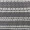 DII® Large Gray Basketweave & White Stripe Rectangle Paper Basket